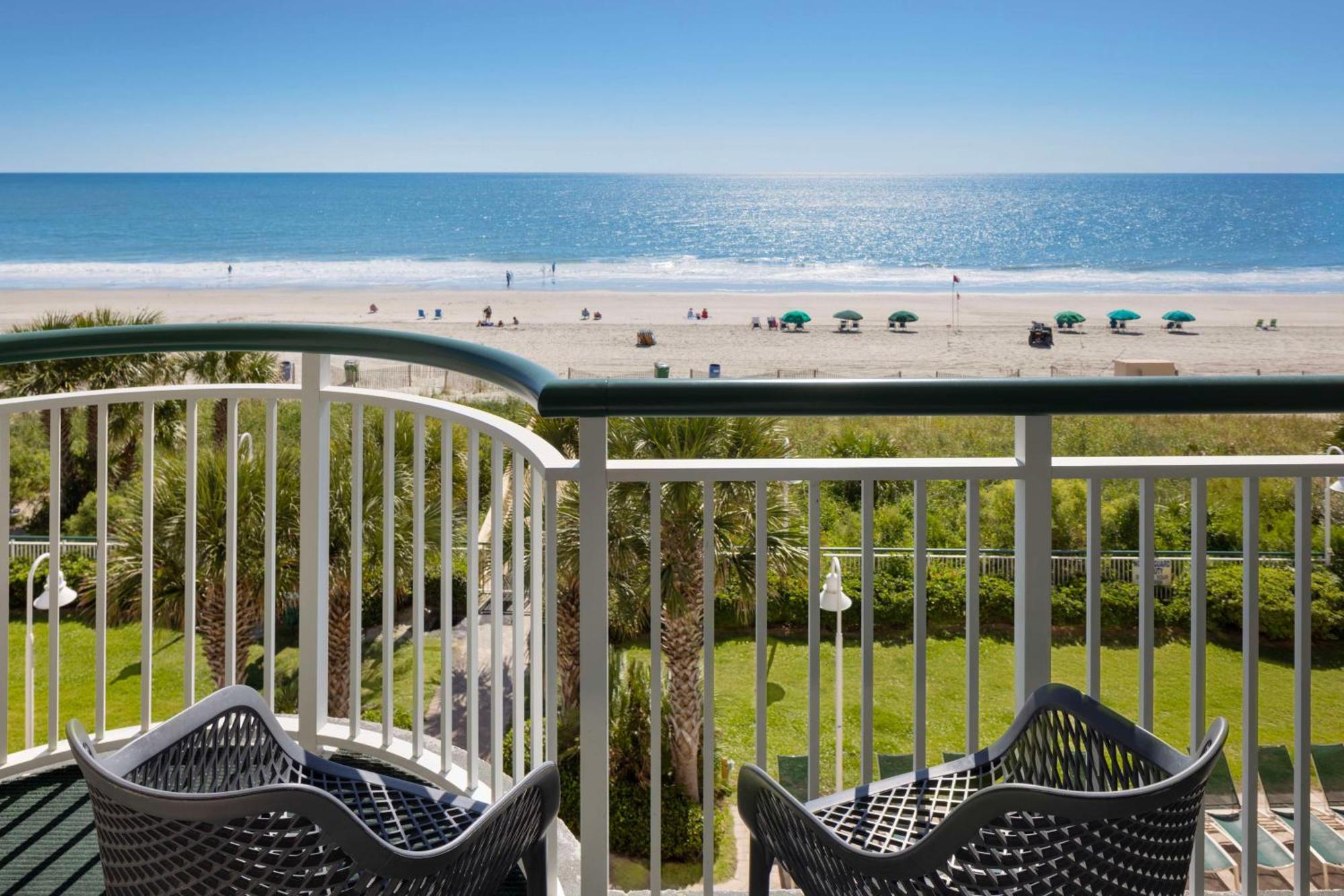 Hampton Inn & Suites Myrtle Beach Oceanfront Bagian luar foto