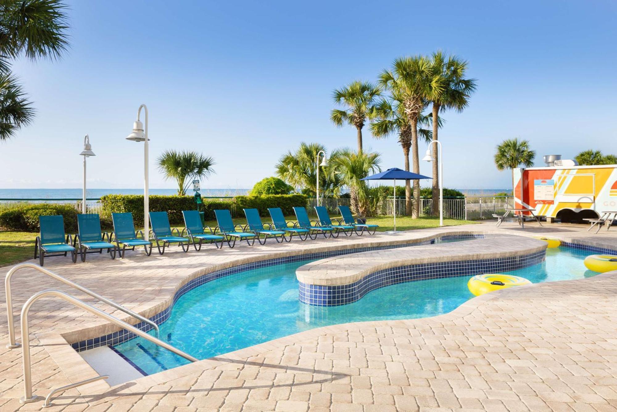 Hampton Inn & Suites Myrtle Beach Oceanfront Bagian luar foto