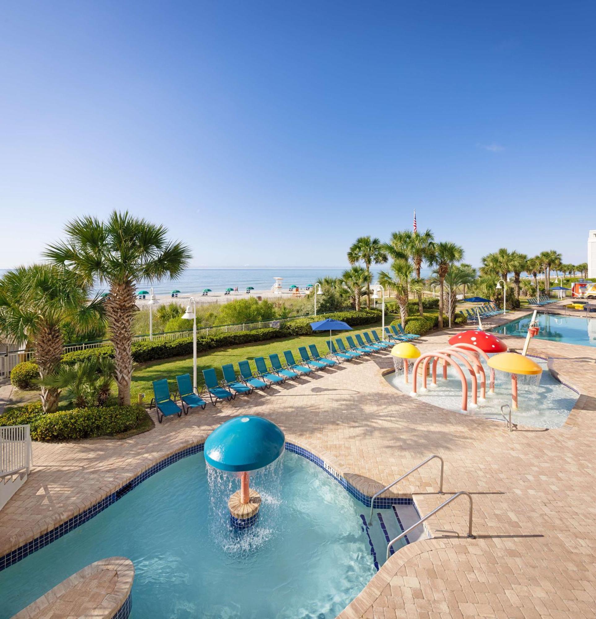Hampton Inn & Suites Myrtle Beach Oceanfront Bagian luar foto