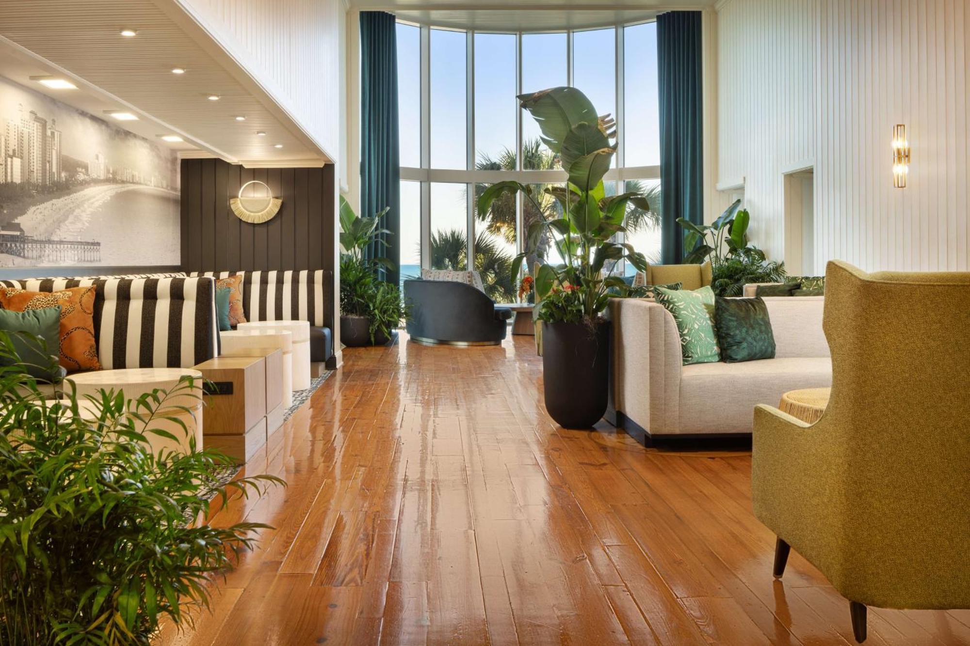 Hampton Inn & Suites Myrtle Beach Oceanfront Bagian luar foto